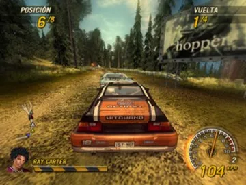 FlatOut 2 screen shot game playing